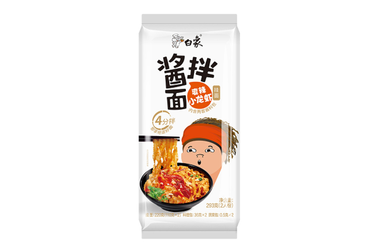 BAIXIANG SPICY CRAYFISH NOODLES 293G